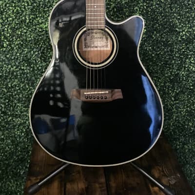 Ibanez Grand Concert CutAway Acoustic/Electric AE18 - Gloss Black image 1