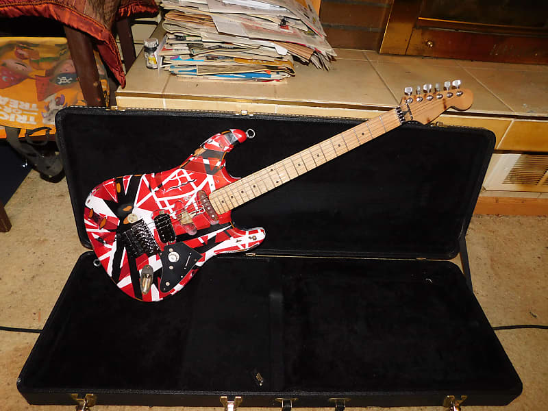 Van Halen Tribute Frankenstrat Guitar image 1