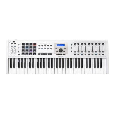 Arturia KeyLab 61 MKII Controller Keyboard, White