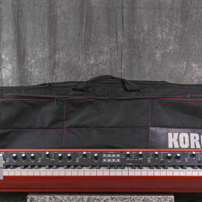 KORG SV1-73 keys Stage Red Colored Vintage Synthesizer in Very Good Condition