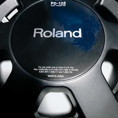 Roland PD-128-BC V-Pad 12" Dual Trigger Mesh Drum Pad - Black Chrome image 6