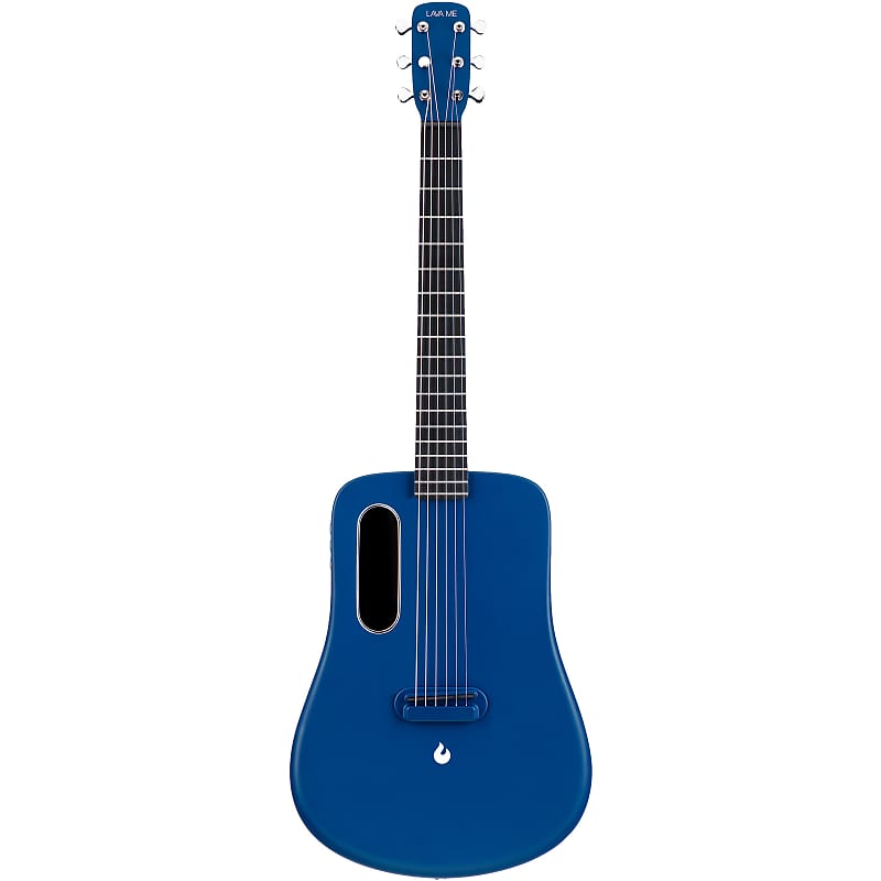 LAVA Music ME 2 FreeBoost Blue Electro-Acoustic Steel-String Guitar with  Built-in Effects