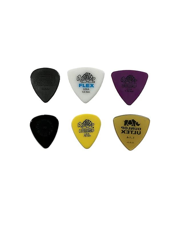 Dunlop Guitar Picks Shred Variety Pack 12 Different Picks image 1