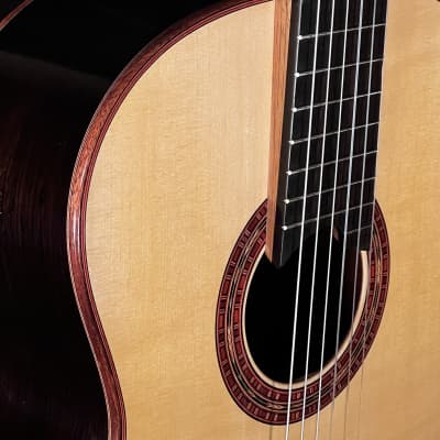 Wood Ring Guitars Concert Classical Hauser Model - 2024 image 11