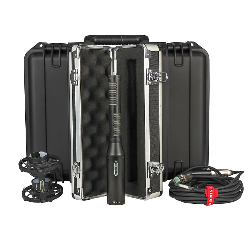 Royer Labs SF24 PhantomPowered Stereo Ribbon Microphone Reverb