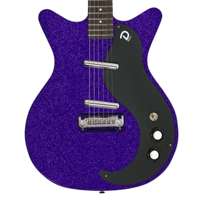 Danelectro Blackout '59 NOS+ Electric Guitar Purple Metalflake image 1