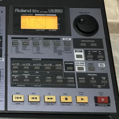 Roland VS-890 Digital Multi-Trac Studio Workstation Used image 5