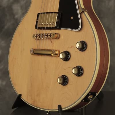 all original 1976 Gibson Les Paul Custom NATURAL w/ohsc VERY CLEAN!!!  Natural image 6