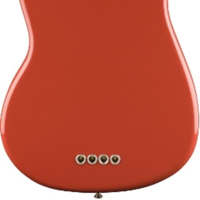 Fender Vintera 60s Mustang 4-String Electric Bass w/ Gigbag - Fiesta Red image 3