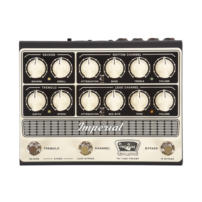 Tone King Imperial Preamp Tri-Tube Preamp Pedal Pre-Order