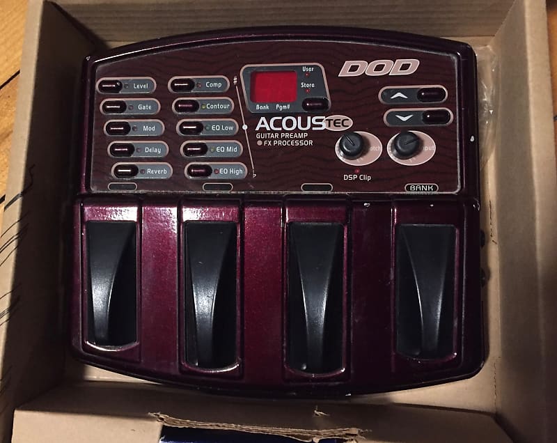 DOD TEC Series Multi Effects Processor Acoustec (for Reverb