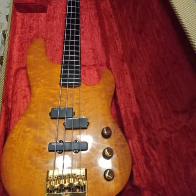 Fender 40th anniversary custom shop precision bass 1992 - Honey blond nitro image 1