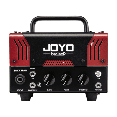 JOYO BanTamP JackMan 20 watt Mini Tube Guitar Amp Head Modern British Tone + Bluetooth Ships Free image 1