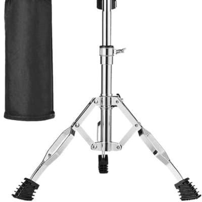Snare Stand & Drum Sticks Holder, Lightweight(5lb),Double braced tripod construction,for 10 to 14 Inch Snare Drums image 5