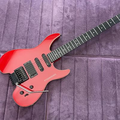 Very Rare Newburgh, NY. USA-Built  RED Steinberger GM4T - Fully Restored By Jeff Babicz image 11