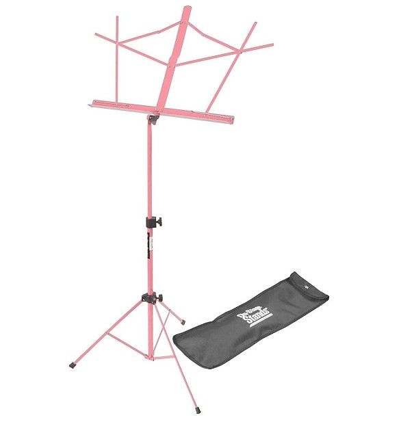 On-Stage SM7122PKB Folding Music Stand with Bag image 1