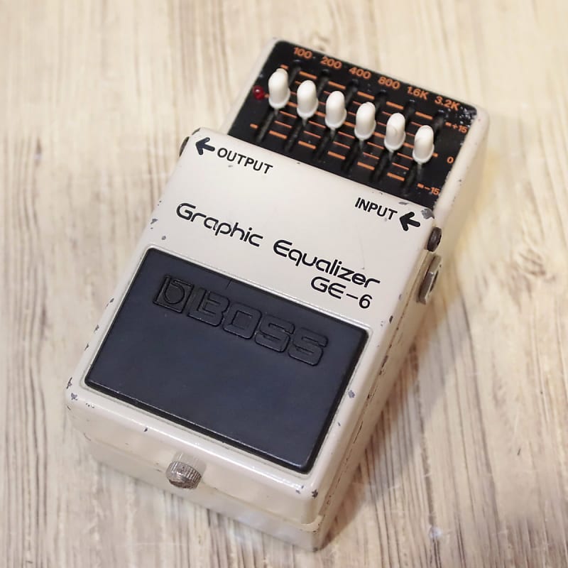 Boss GE-6 Graphic Equalizer | Reverb