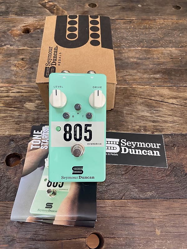 Seymour Duncan 805 Overdrive with Seymour Duncan signature image 1