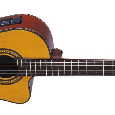Oscar Schmidt Classical Acoustic Electric Guitar - Natural - OC11CE image 2