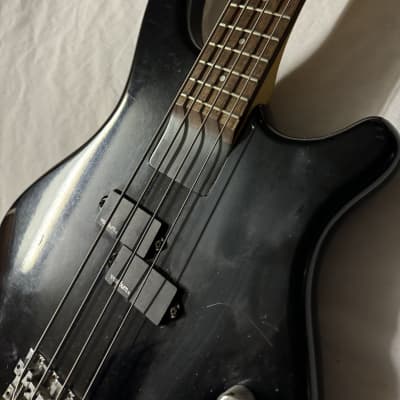 Washburn B-2 Electric Bass Guitar MIJ Japan 1980s - Black image 5
