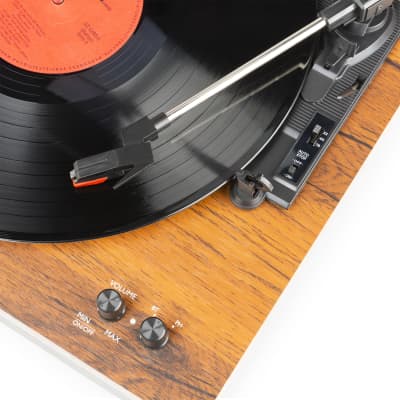 Fenton RP165 Record Player Set Wood image 14