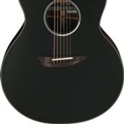 Ibanez Jon Gomm JGM5 Acoustic Electric Guitar with Bag Satin Black image 1