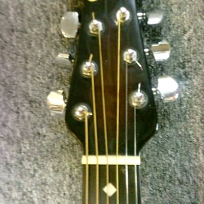 Ovation 1612 Custom Balladeer Acoustic Electric Guitar - Sunburst image 4