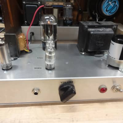 D-Lab Sweeper Vertical output Class A 6DQ6A Boutique tube guitar amplifier image 2