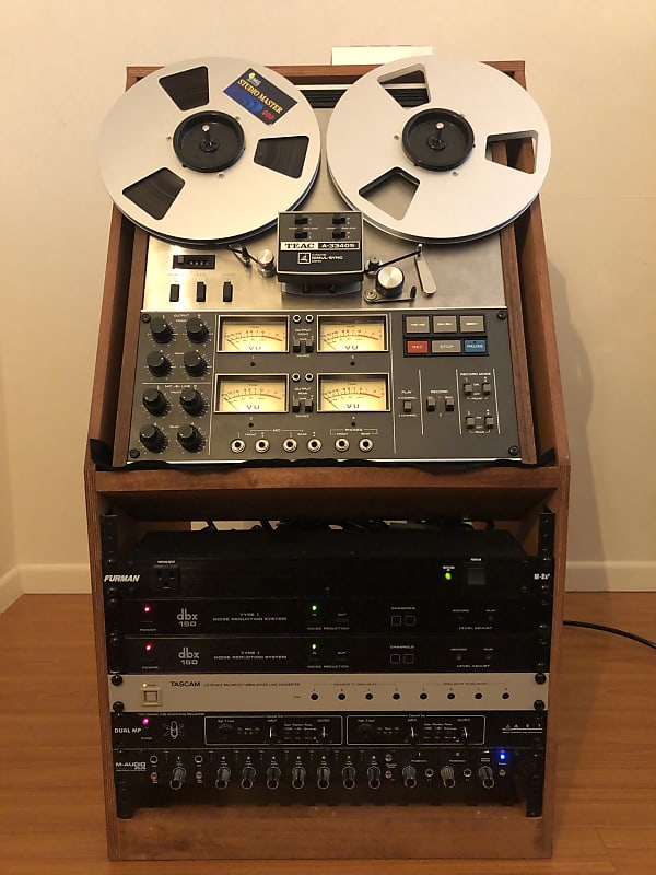 Teac A3340S Reel to Reel Tape Machine Complete System