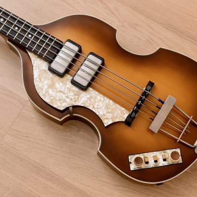 Hofner H500/1-61L Cavern Club '61 Violin Beatle Bass, Left-Handed w/ Case & Tags, 500/1 image 1