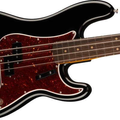 Fender American Vintage II 1960 Precision Electric Bass Rosewood Fingerboard, Black image 5