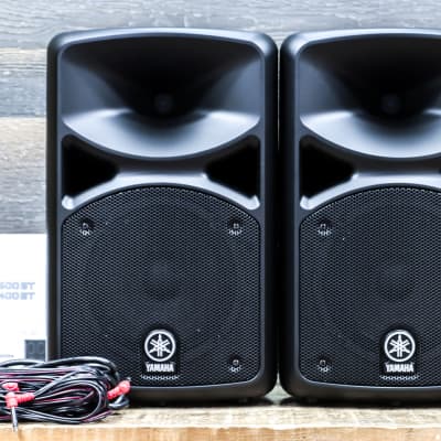 Yamaha StagePas 400BT 400W (200W+200W) Portable PA System w/Bluetooth #UEEI01022 image 7