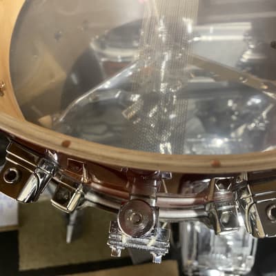 Yamaha John JR Robinson Signature Snare Drum Amber Sunburst image 3