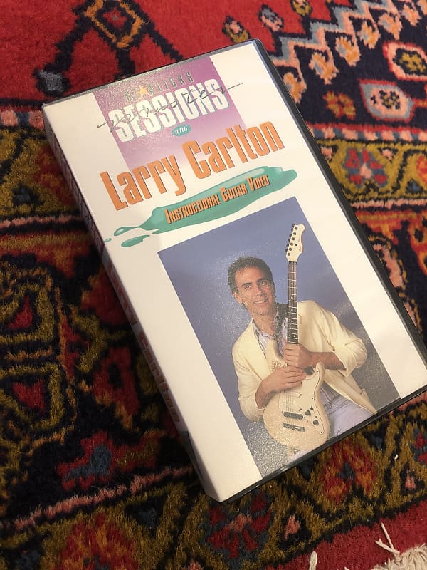 Star Licks Master Sessions Larry Carlton -Instructional Guitar VHS Video  Tape