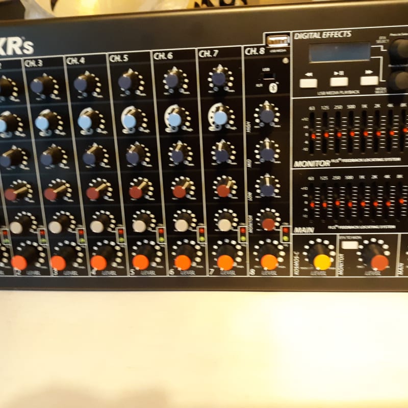 Peavey XR-S 8-Channel Powered Mixer, 1500W