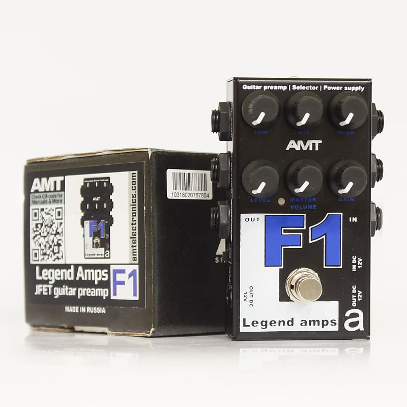 AMT Electronics F1 Legend Amps – JFET guitar preamp | Reverb Canada