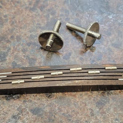 Hofner Bridge and adjustable thumb wheels - Wood image 1