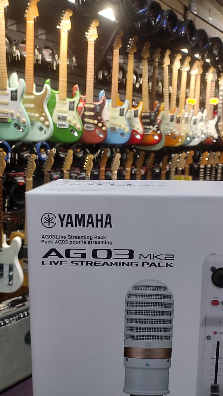 Yamaha AG03 MK2 Streaming Pack - White | Reverb