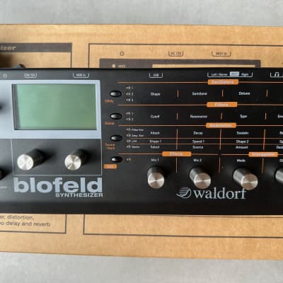 Waldorf Blofeld Desktop Synthesizer 2007 - Present - Black Shadow