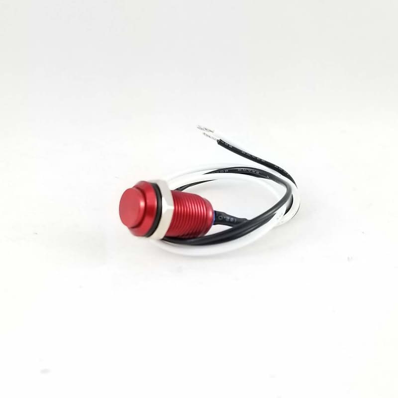 Tesi Switch IDO Super M 10mm Momentary Guitar Kill Switch Red Reverb