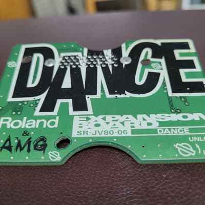 Roland SR-JV80-06 Dance Expansion Board 1990s - Green