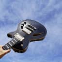 ESP USA Eclipse Semi-Hollow Sapphire Black Metallic 6-String Electric Guitar w/ Hard Case (2024)