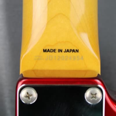 Fender Stratocaster ST'62-SS  Short Scale 2012 - CAR Candy Apple Red - RARE japan import image 13