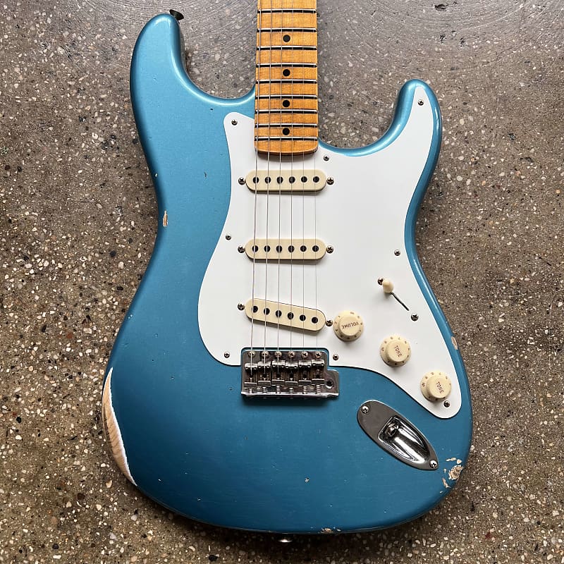 Fender Custom Shop 1956 Stratocaster Relic 2023 - Ocean Turquoise image 1