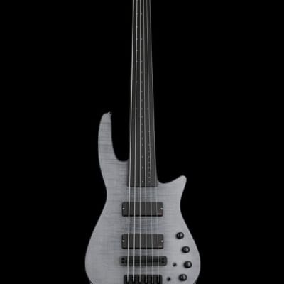 NS Design CR6 Bass Guitar, Charcoal Satin,
Fretless, Limited Edition, New, Free Shipping, Authorized Dealer image 8
