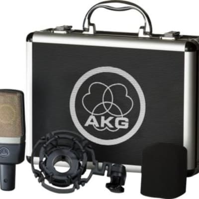 AKG C214 Large Diaphragm Condenser Mic Microphone c 214 image 1