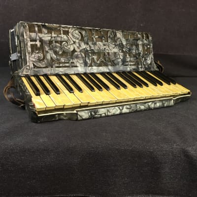 Vintage Hohner 41/120 Accordion Made in Germany image 12