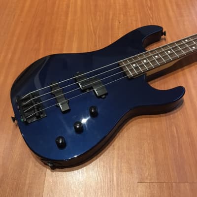 Charvel CHS4 DMB Dark Metal Blue Gloss Finish 4 String Bass Guitar image 3