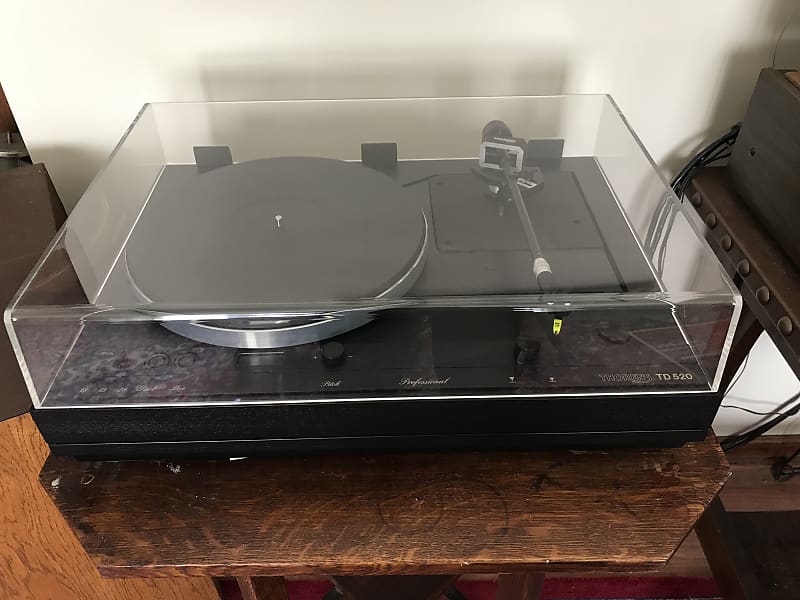 Thorens TD-520 Professional 1991 Black Turntable TP 90 L | Reverb