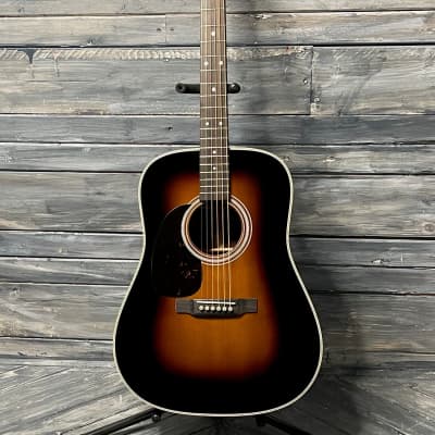 Martin Left Handed D-28 Standard Series Acoustic Guitar - 1935 Sunburst image 2